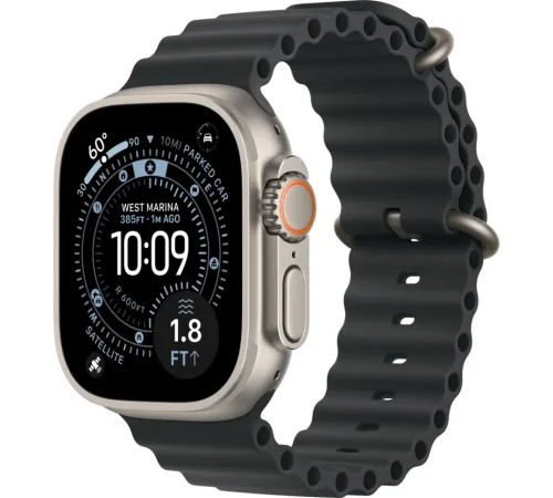 Смарт-часы Apple Watch Ultra 3, 49 мм, LTE, Black, серый титан — купить в Москве