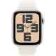 Смарт-часы Apple Watch SE 2024 (S/M), 44mm, Bluetooth, Starlight, золотистый — купить в Москве