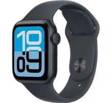 Смарт-часы Apple Watch SE 3 (M/L) 40мм, Midnight Aluminum Case with Midnight Sport Ban (Темная ночь)