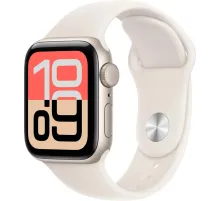 Смарт-часы Apple Watch SE 3 (M/L) 44мм, Midnight Aluminum Case with Midnight Sport Ban (Сияющая звезда)